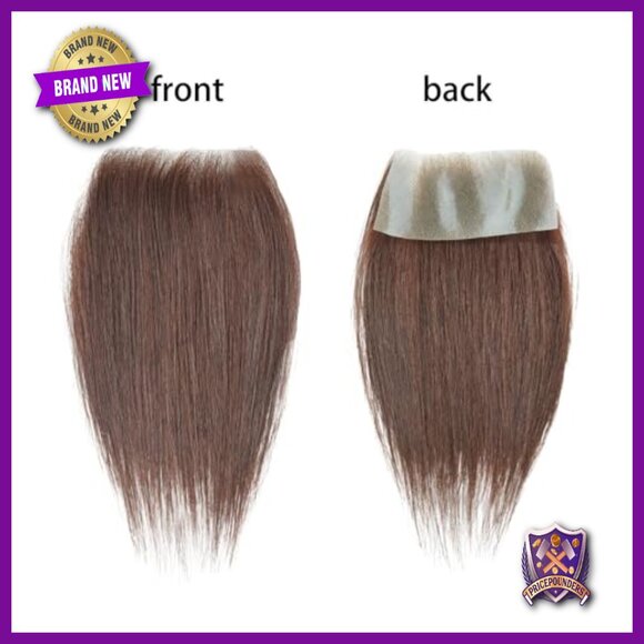 Human Hair Frontal Hairpiece for Hairline Loss, 6 Inches Straight main image 6